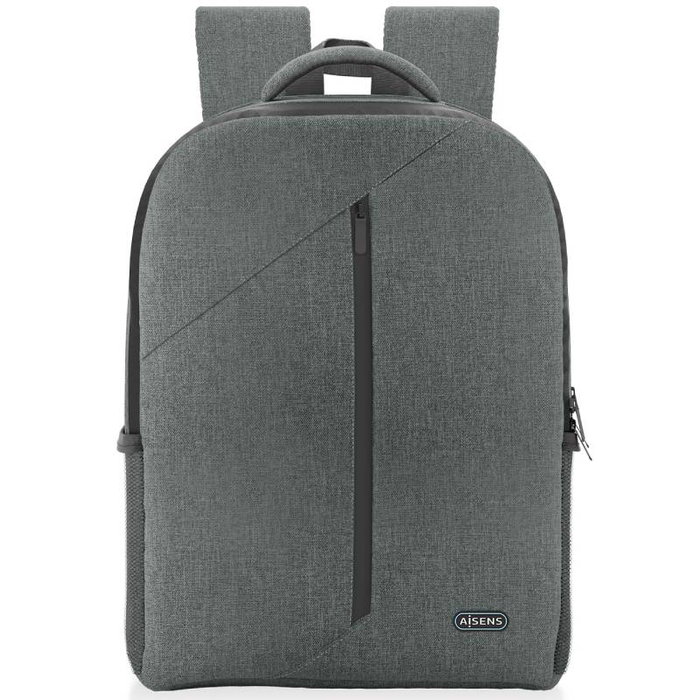 Aisens Mochila Premium para Portátil 15.6 pulgadas Gris ASBG-BP084-GR